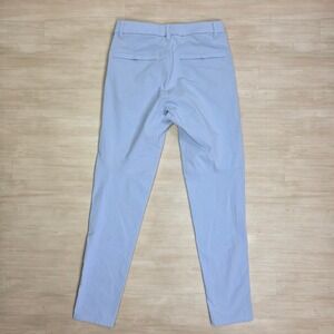 Lululemon ABC Slim-Fit Trouser Pants WovenAir Blue Denim Size 28